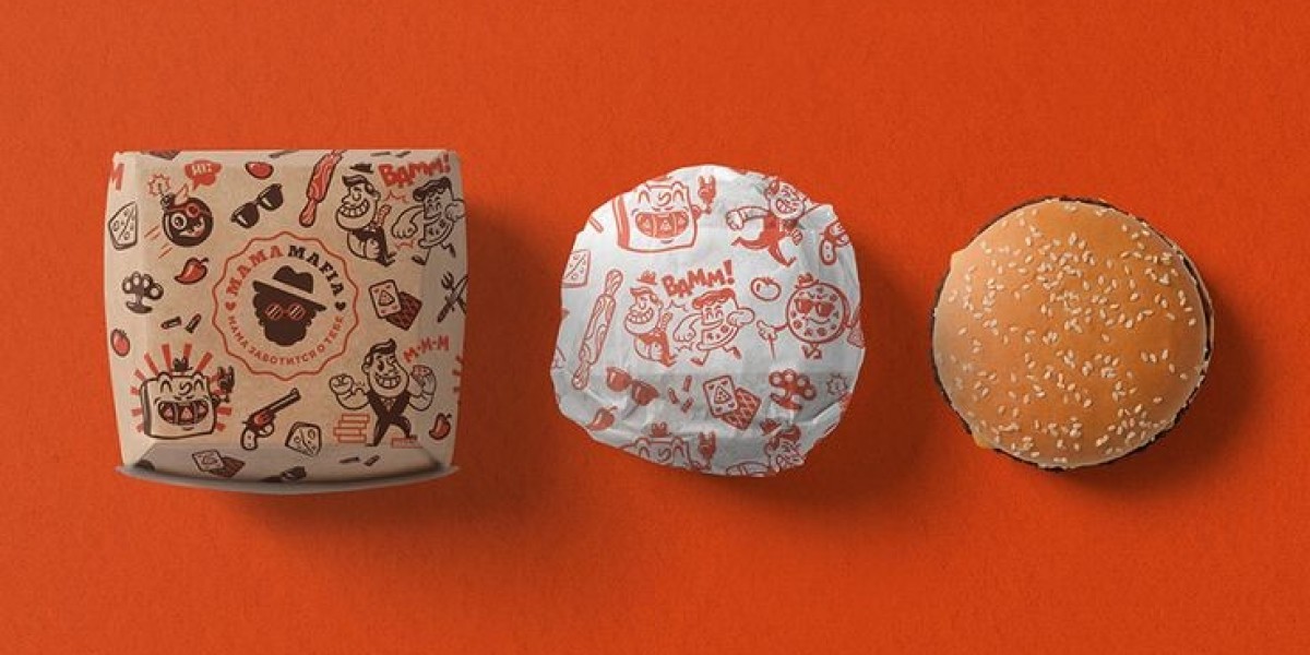 Custom Burger Paper of Extravagant Details