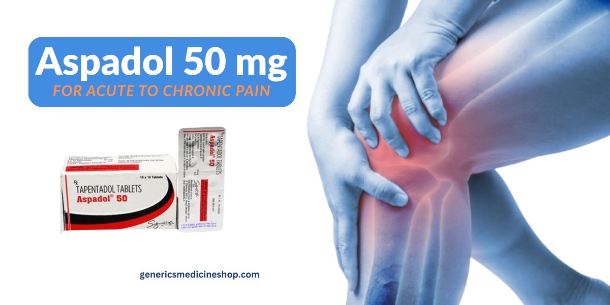 Aspadol Tapentadol 100 mg Tablets – Fast & Effective Pain Relief