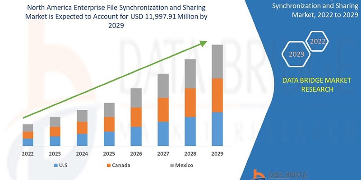 North America Enterprise File Synchronization and Sharing Market  CAGR of 28.2% during the forecast period.