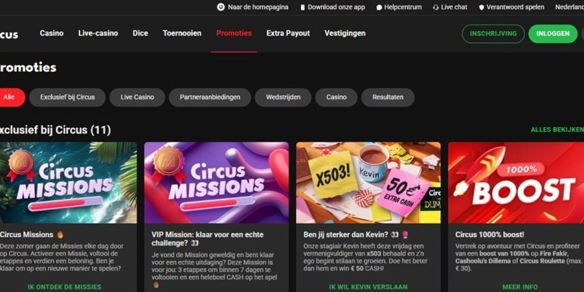 Casino Circus: Het Ultieme Online en Offline Casino