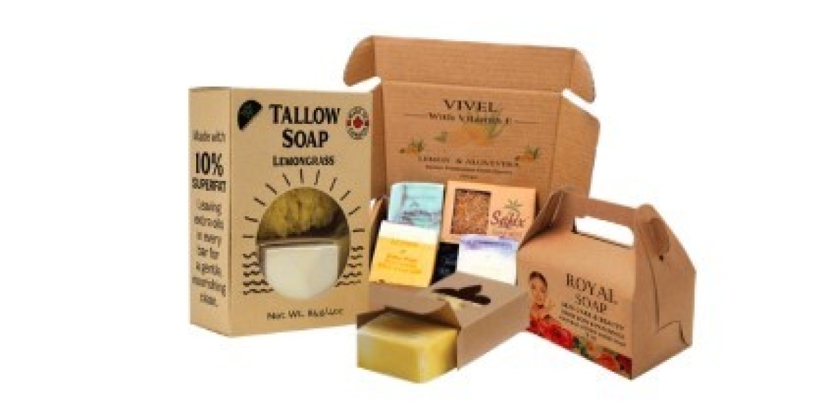 Step-By-Step Guide To Creating Soap With Kraft Boxes