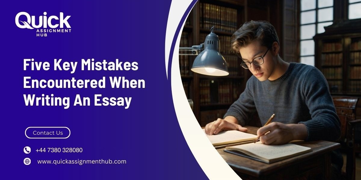 Five Key Mistakes Encountered When Writing An Essay